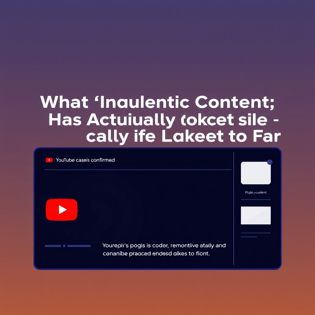 What "Inauthentic Content" Enforcement Has Actually Looked Like So Far